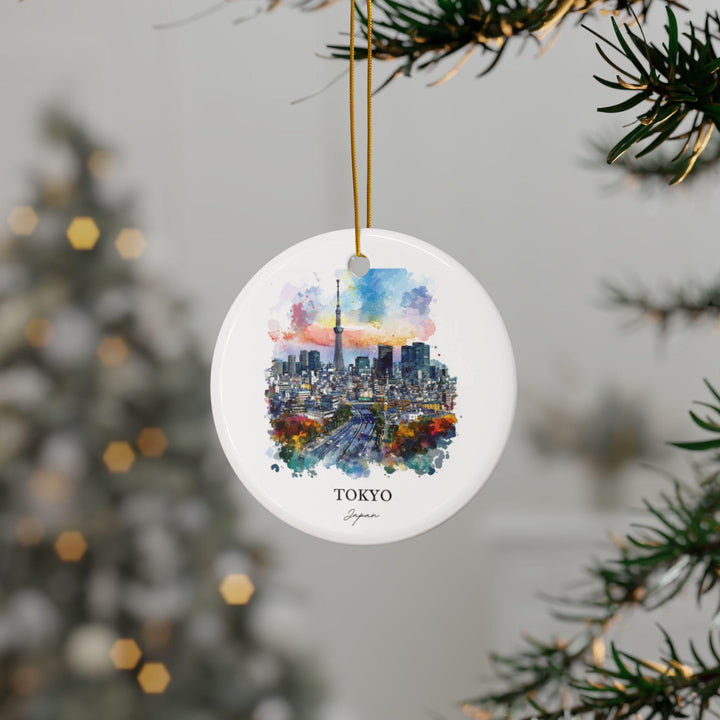 Tokyo Japan Ornament: Unique Tokyo Souvenir, Tokyo Xmas Decor, and Authentic Tokyo Japan Gift
