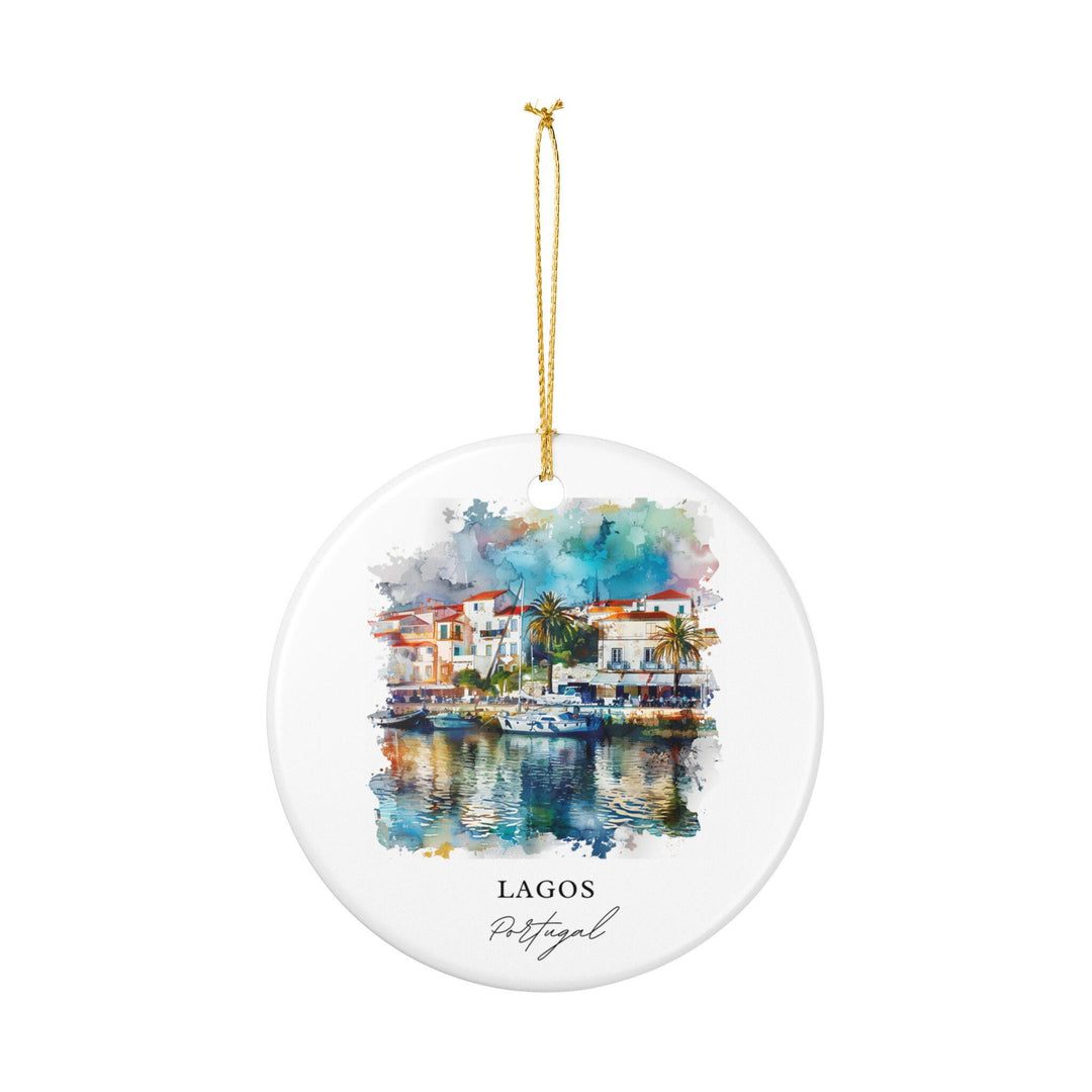 Lagos Portugal Ornament: Unique Lagos Souvenir, Lagos Xmas Decor, and Authentic Lagos Portugal Gift