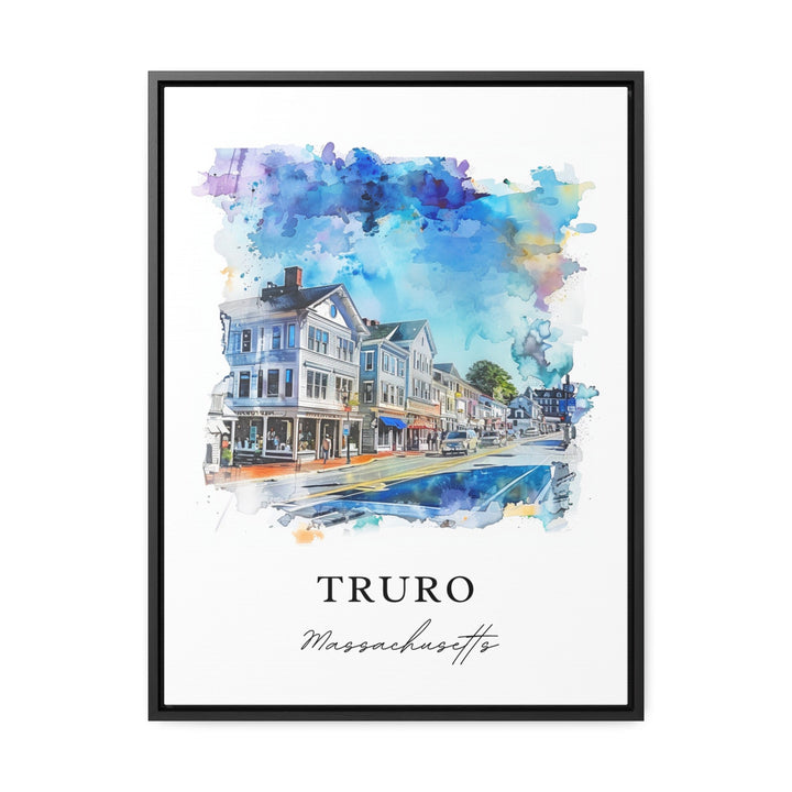 Truro MA Wall Art, Barnstable County Print, Truro Watercolor, Truro Mass. Gift,