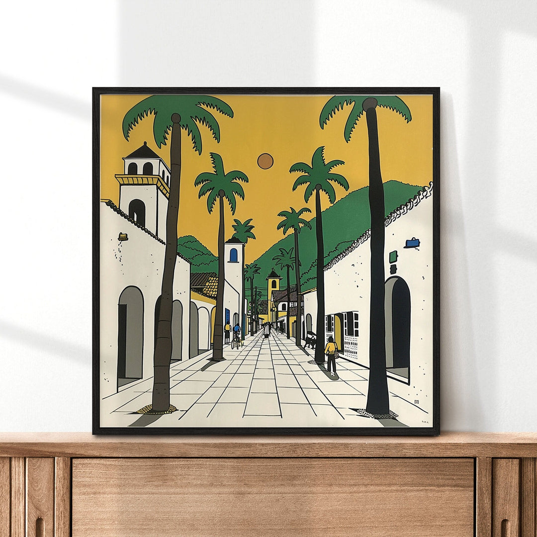 Unique El Salvador Art, El Salvador Print, Modern El Salvador Art, El Salvador Gift, Travel Poster, Housewarming Gift