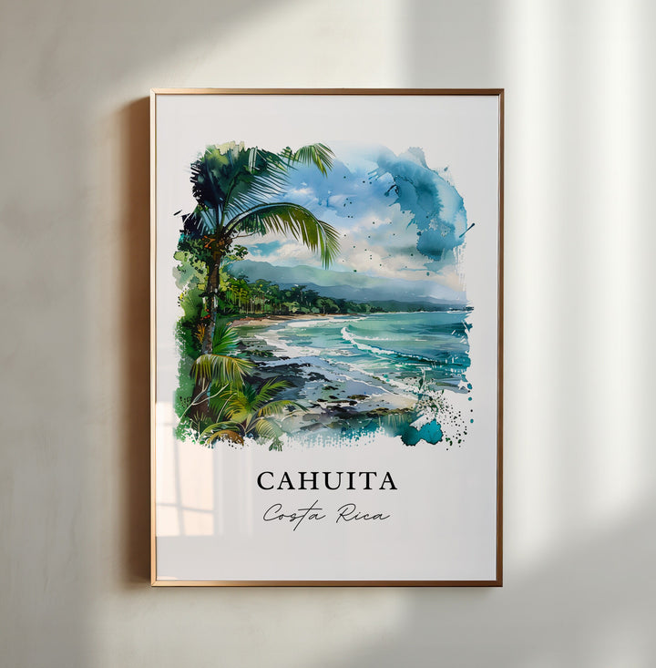 Cahuita Wall Art - Costa Rica Print