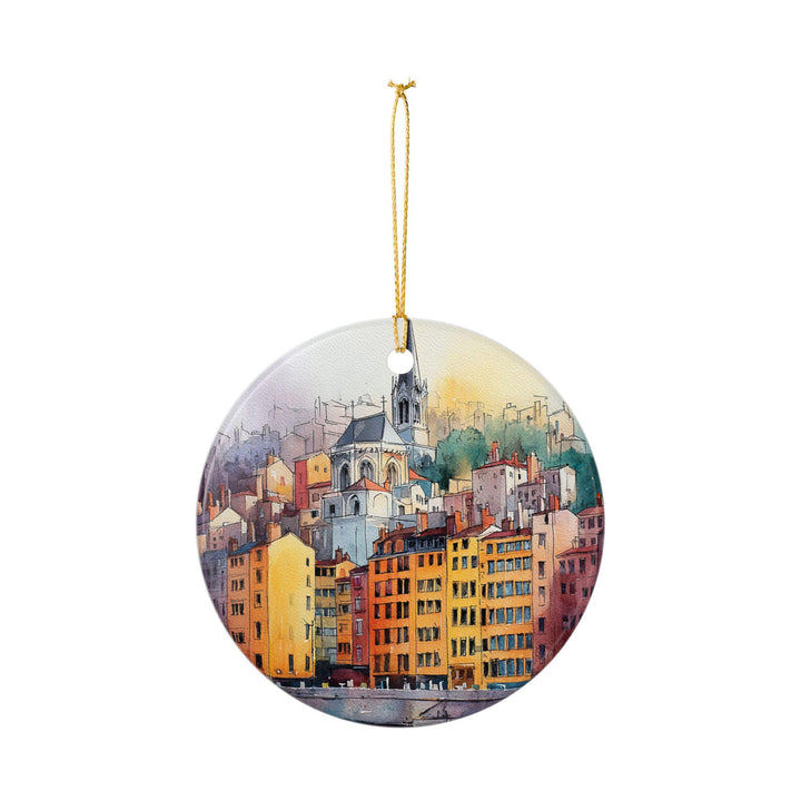 Lyon France Ornament: Unique Lyon Souvenir, Lyon France Xmas Decor, and Authentic Lyon France Gift