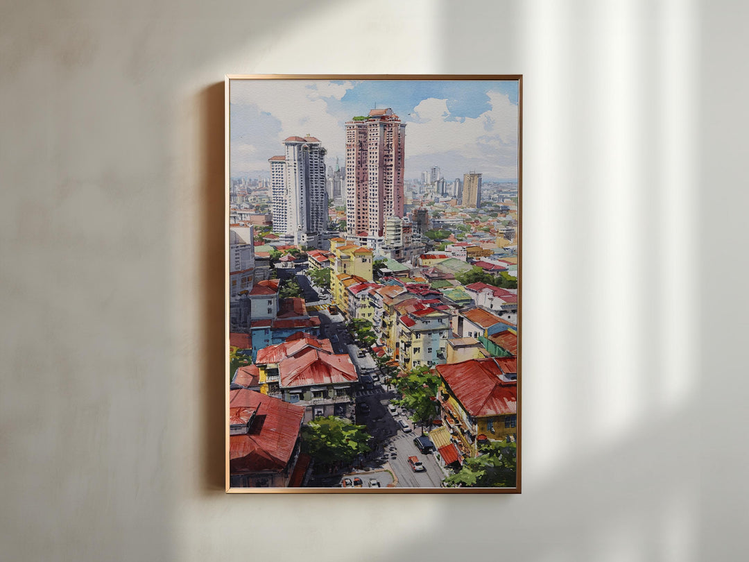 Manila, Philippines – Watercolor Art Print