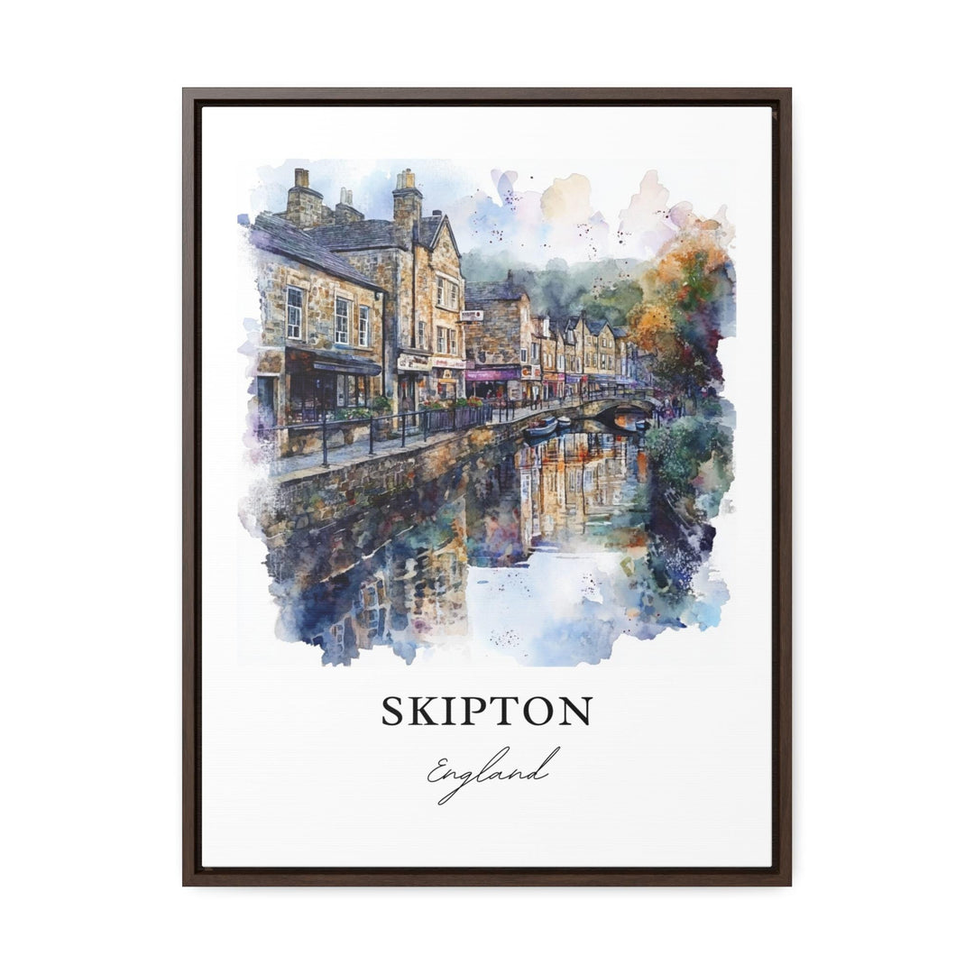 Skipton, England – Watercolor Art Print