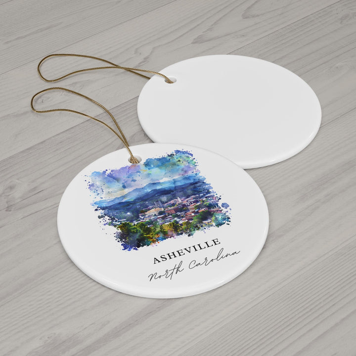 Asheville, North Carolina Christmas Ornament