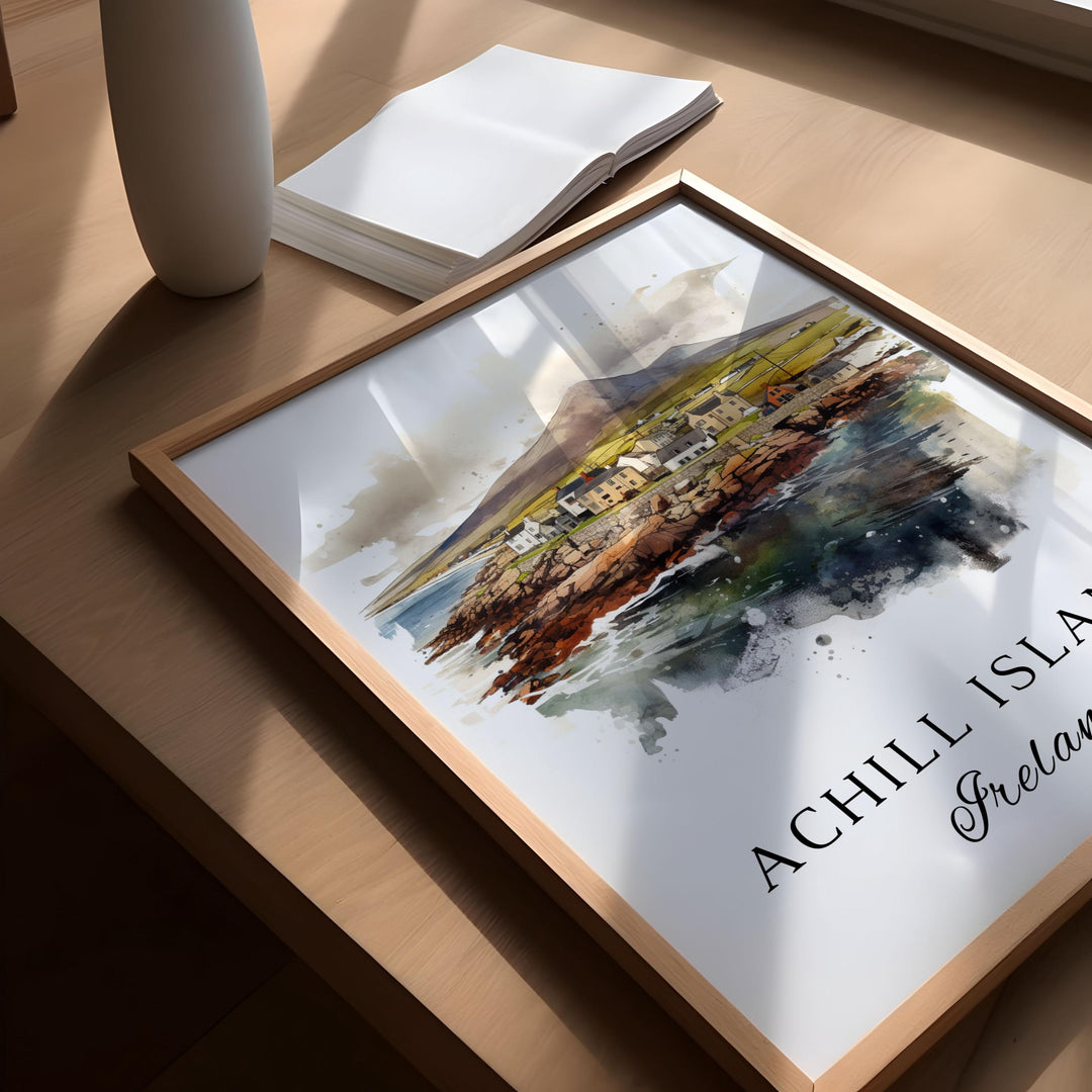 Achill Island Wall Art - Ireland Print