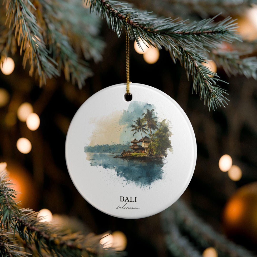 Bail Indonesia Ornament: Unique Bail Souvenir, Bail Indonesia Xmas Decor, and Authentic Indonesia Gift