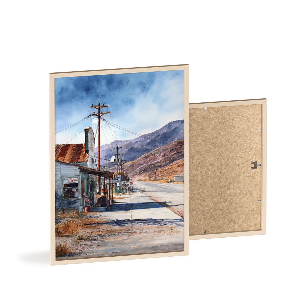 Death Valley, California, USA – Watercolor Art Print