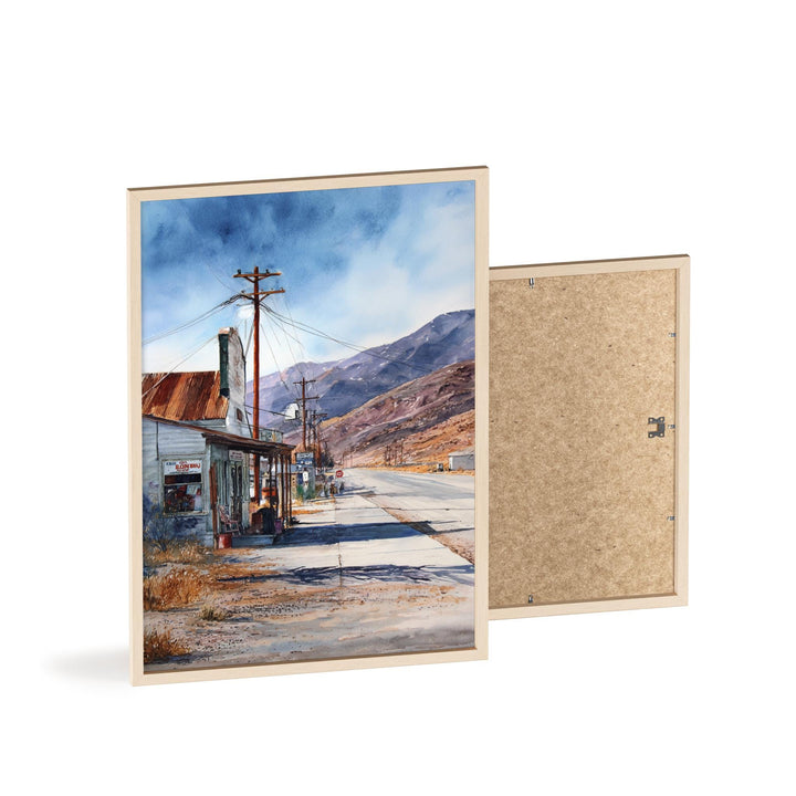 Death Valley, California, USA – Watercolor Art Print