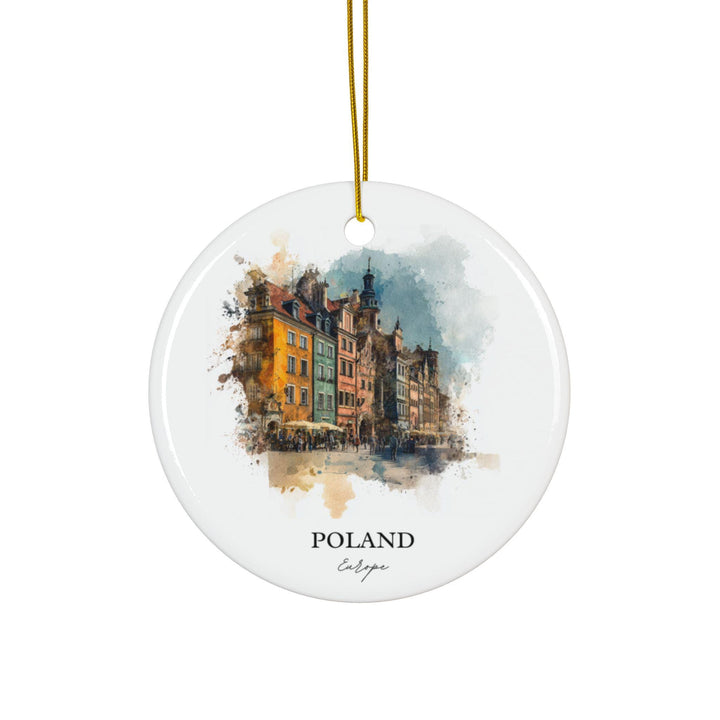 Poland Ornament: Unique Poland Souvenir, Poland Xmas Decor, and Authentic Poland Travel Gift
