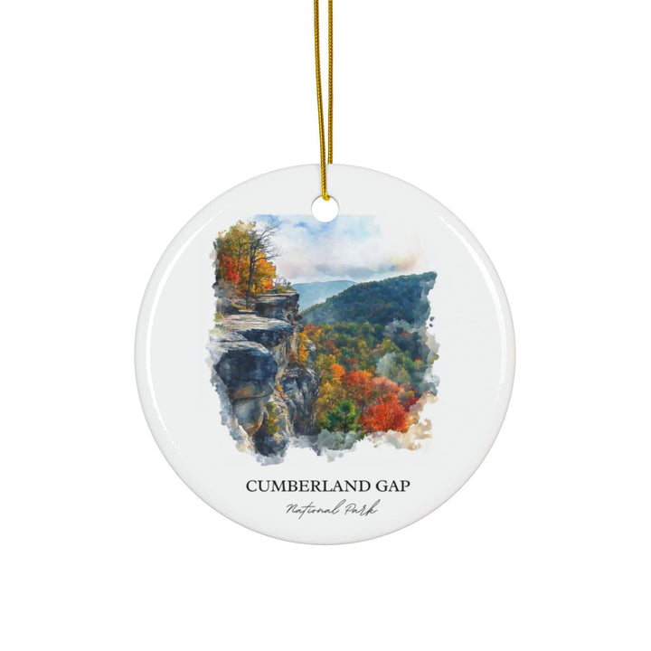 Cumberland Gap Ornament: Unique Kentucky Souvenir, Virginia Xmas Decor, and Cumberland Gap National Park Gift