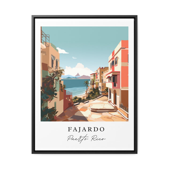 Fajardo wall art - Puerto Rico, Fajardo PR poster, Fajardo Wedding gift, Puerto Del Rey Marina PR, Custom Text, Personalized Gift