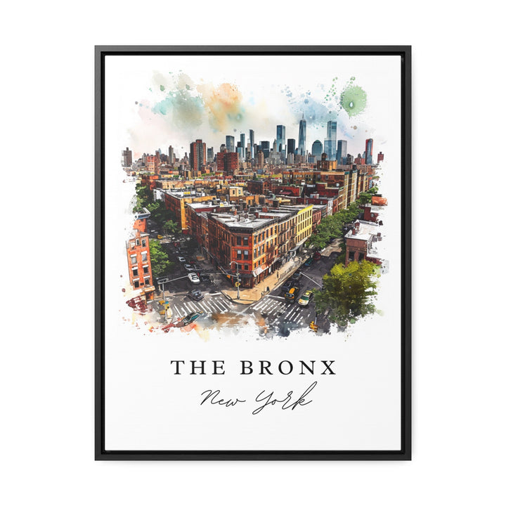 The Bronx NYC wall art - New York, The Bronx print, Bronx Skyline Wedding gift, Birthday present, Custom Text, Perfect Gift