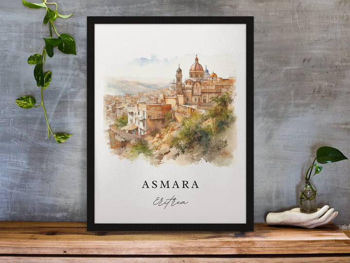 Asmara Wall Art - Eritrea Print