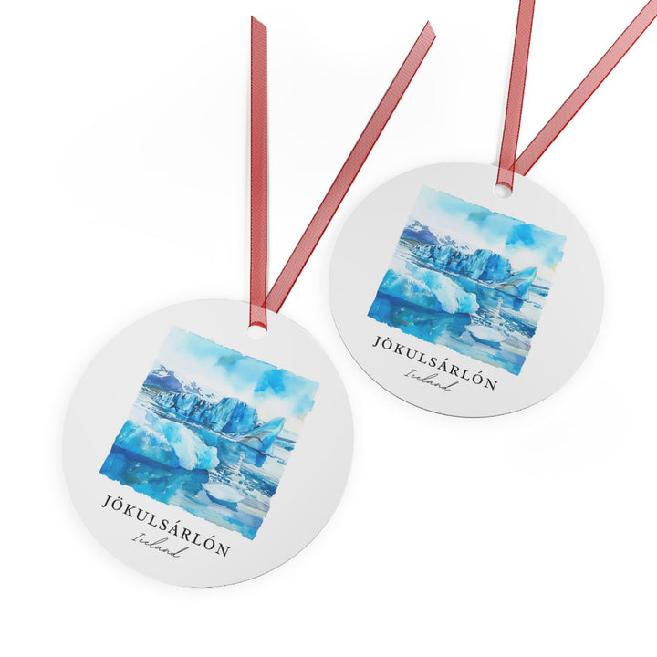 Jokulsarlon Ornament: Unique Jokulsarlon Souvenir, Iceland Xmas Decor, and Authentic Iceland Gift