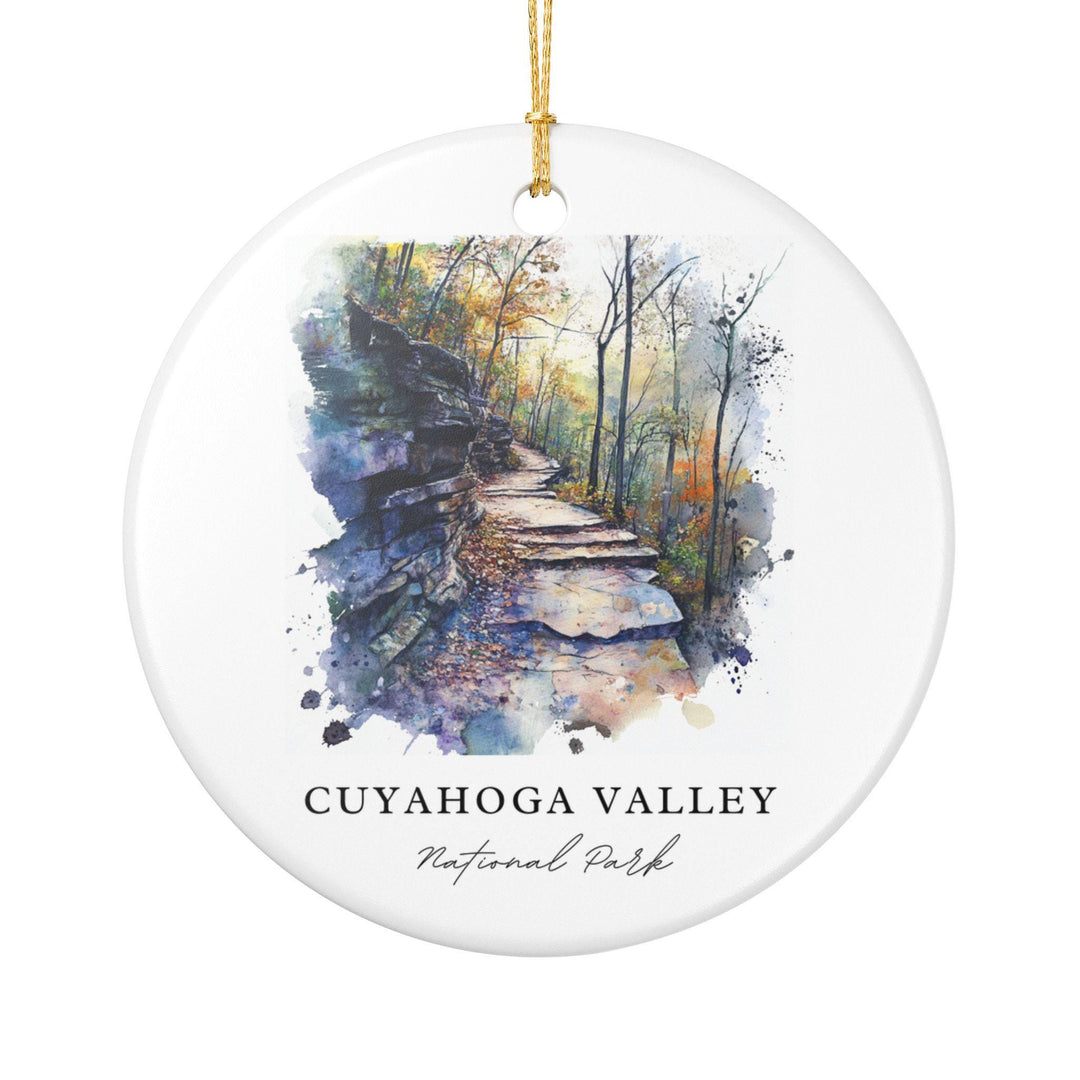 Cuyahoga Valley Ornament: Unique Cuyahoga Valley Souvenir, Cuyahoga Valley Xmas Decor, and Authentic Cuyahoga Valley Gift