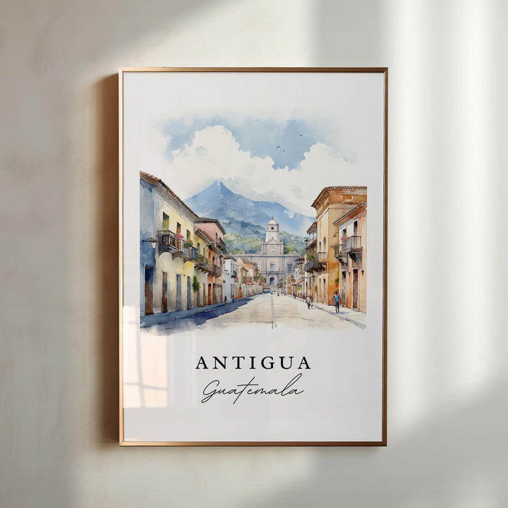 Antigua Wall Art - Guatemala Print