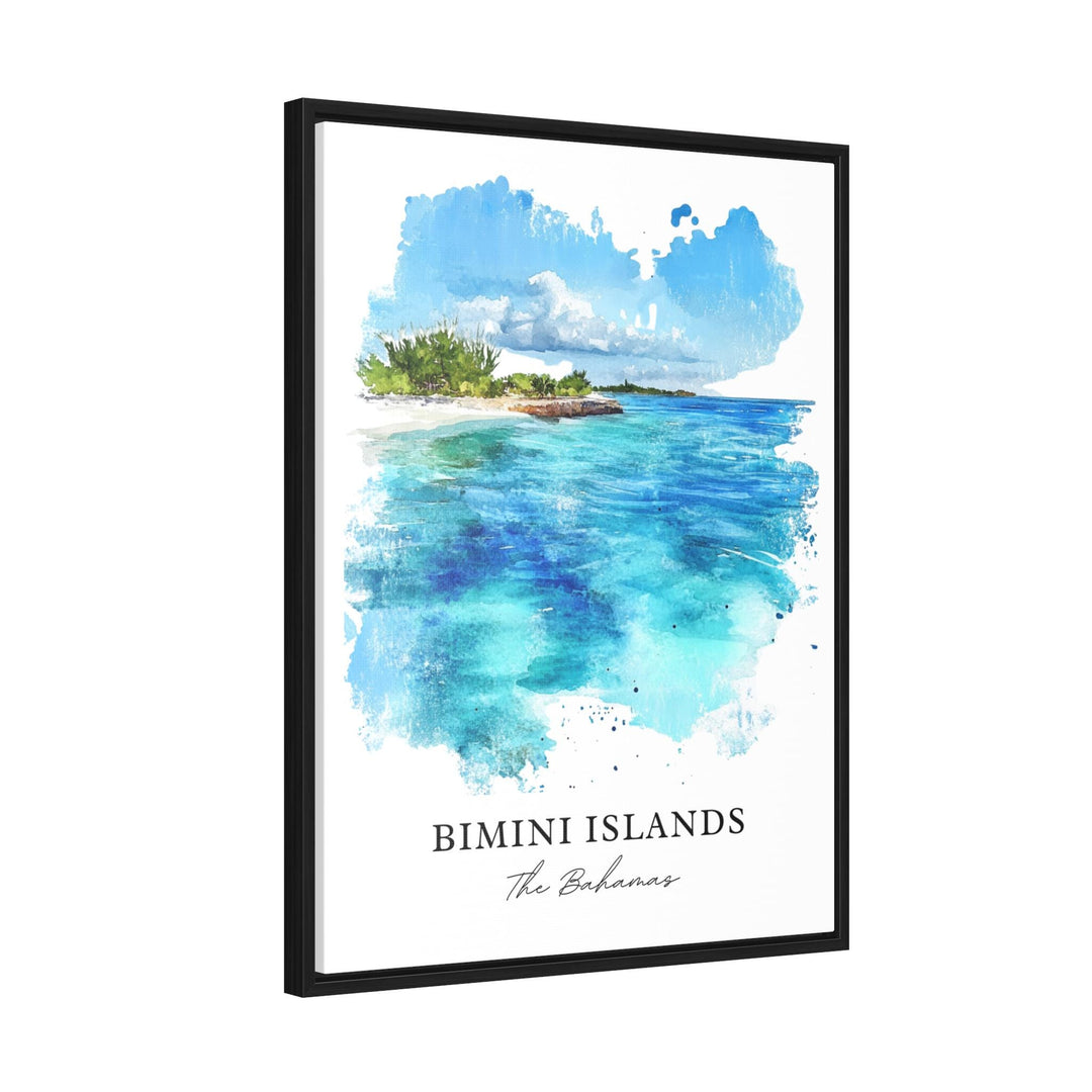 Bimini Islands Wall Art - Bahamas Print