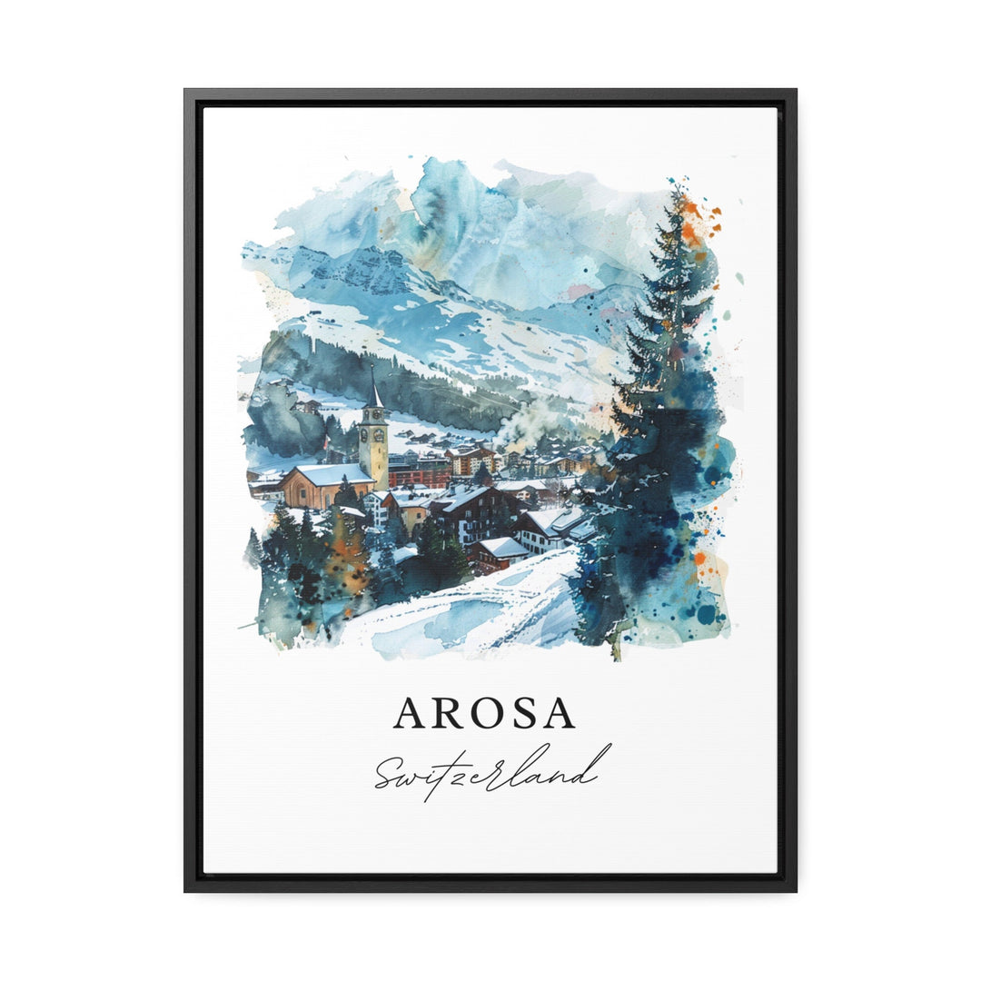 Arosa Wall Art - Switzerland Print