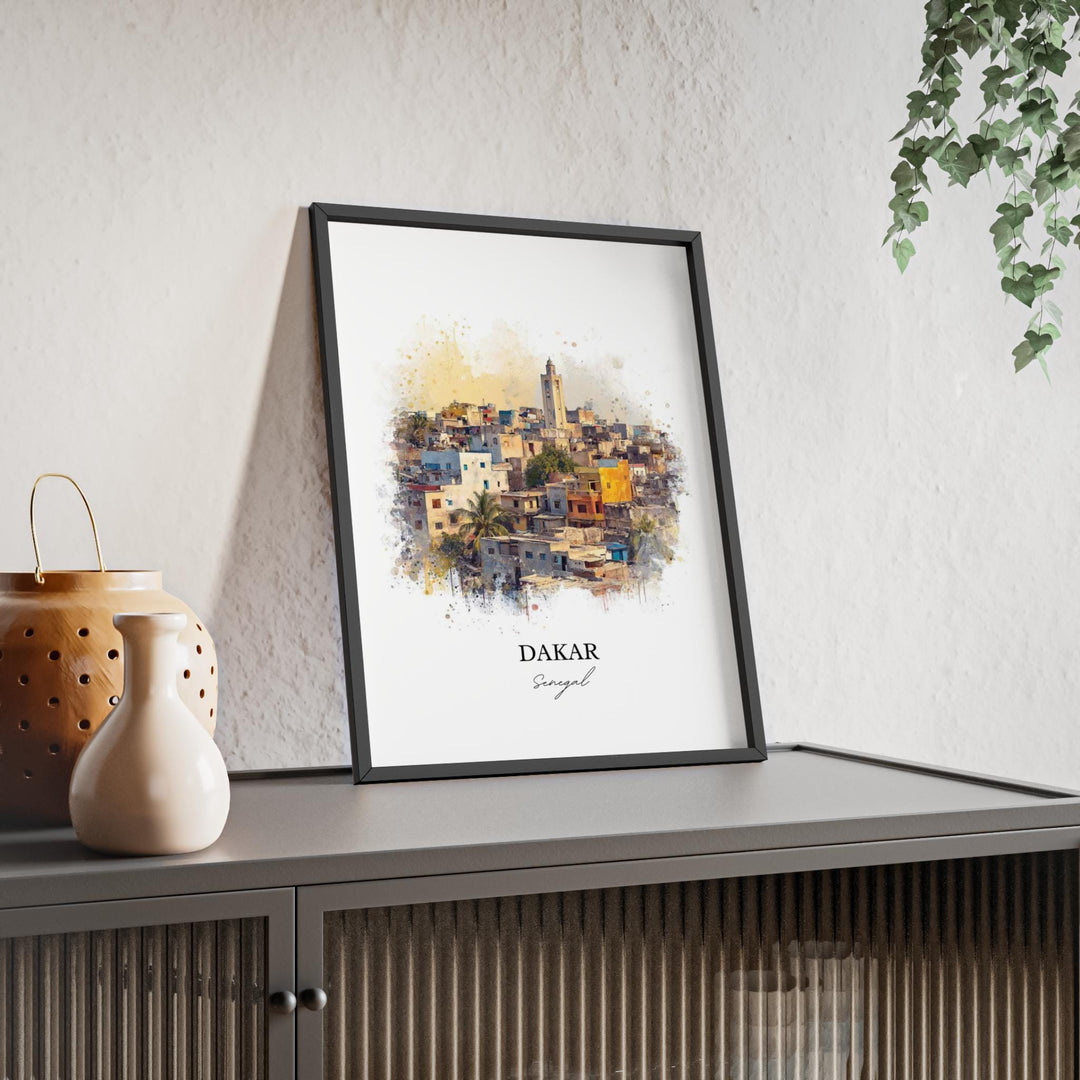 Dakar, Senegal – Watercolor Art Print