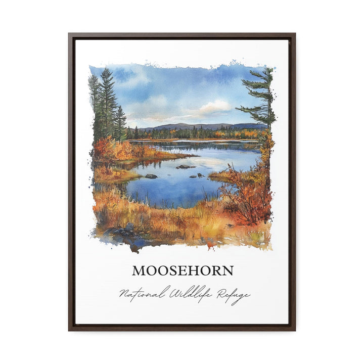 Moosehorn Refuge, Maine – Watercolor Art Print