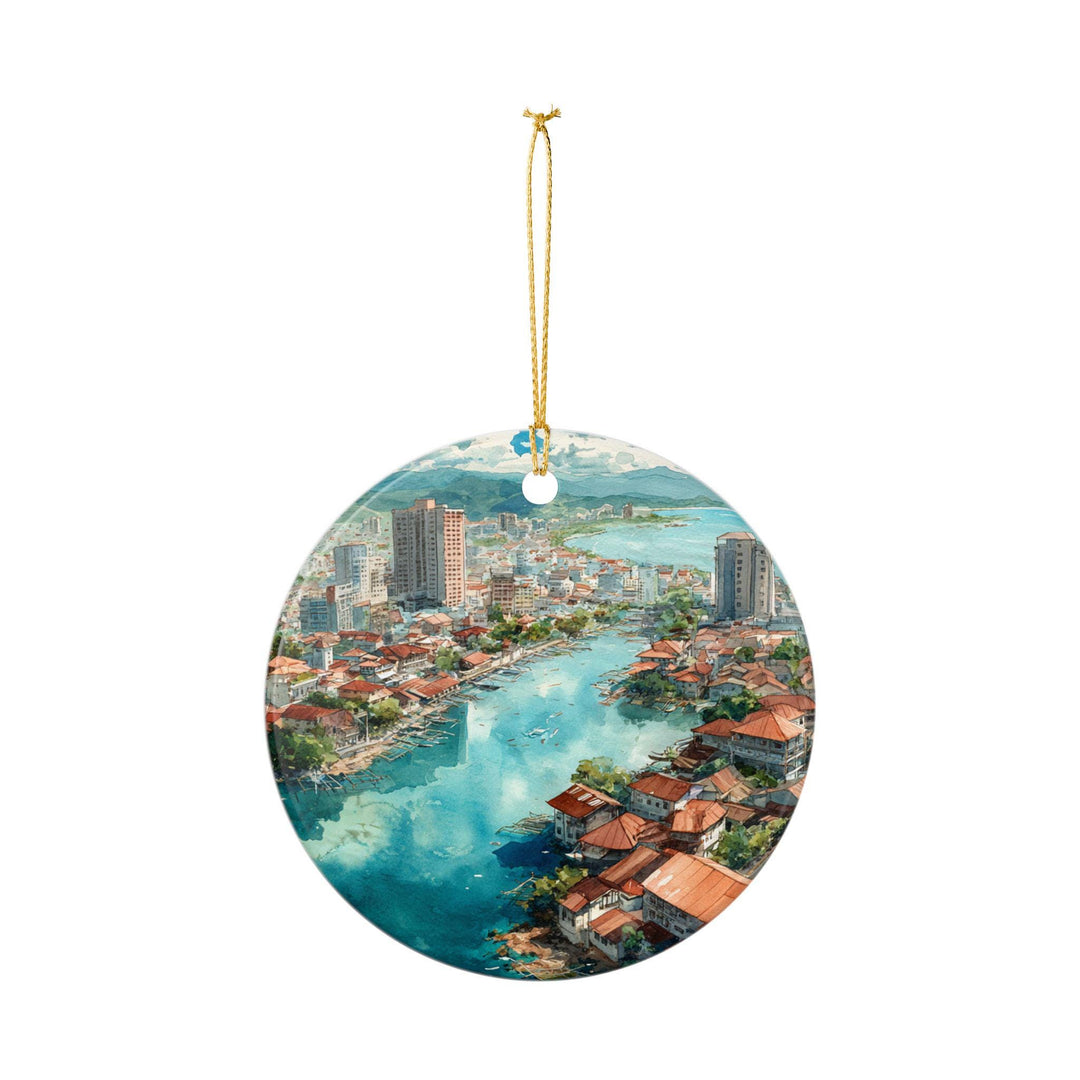 Cebu Philippines Ornament: Unique Cebu Souvenir, Cebu Xmas Decor, and Authentic Cebu Philippines Gift