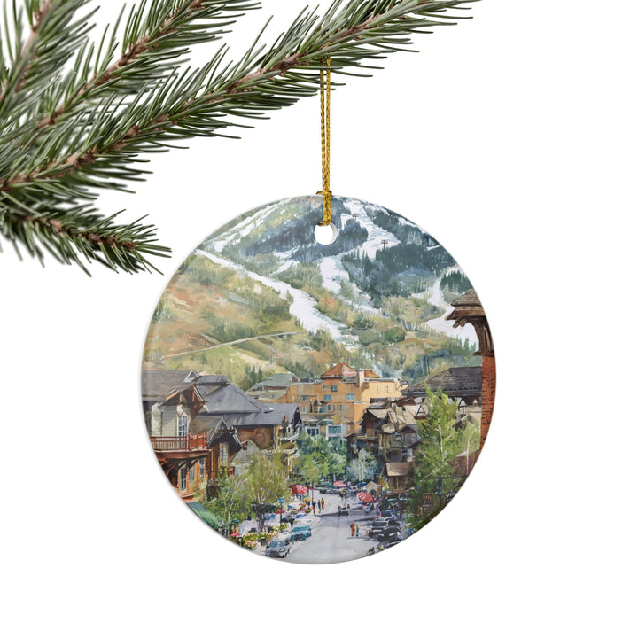 Park City UT Ornament: Unique Park City Souvenir, Park City Xmas Decor, and Authentic Park City Utah Gift