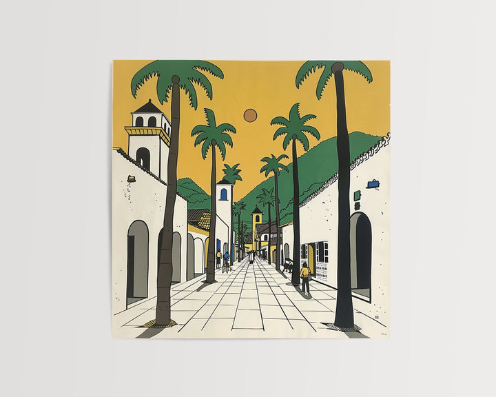 Unique El Salvador Art, El Salvador Print, Modern El Salvador Art, El Salvador Gift, Travel Poster, Housewarming Gift