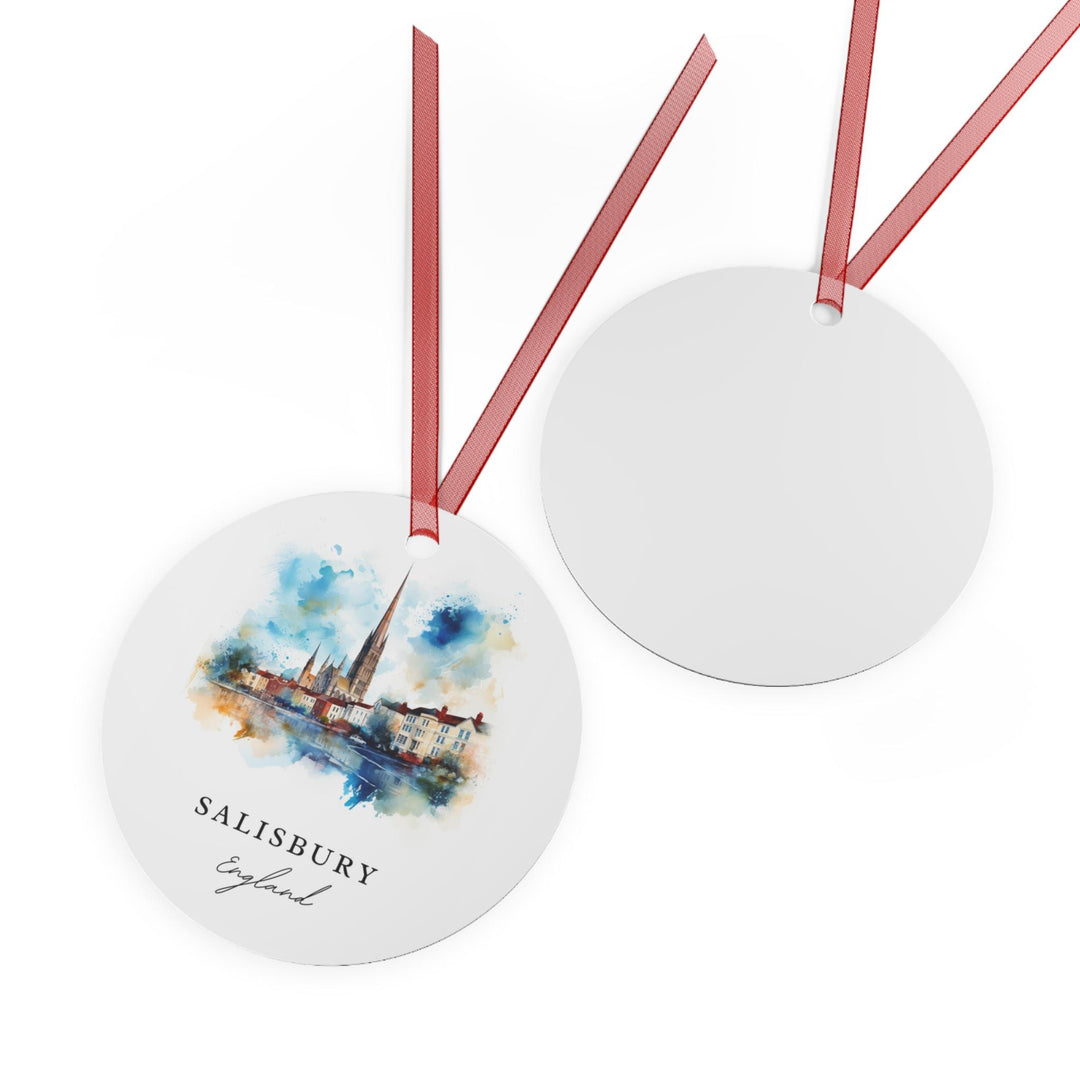 Salisbury England Ornament: Salisbury UK Souvenir, Salisbury Xmas Decor, and Authentic Salisbury England Gift