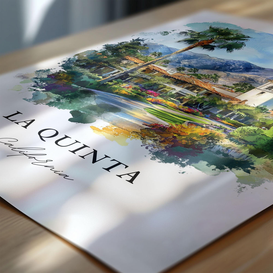 La Quinta CA Wall Art - California Print