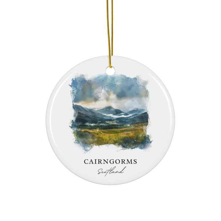 Cairngorms Scotland Christmas Ornament