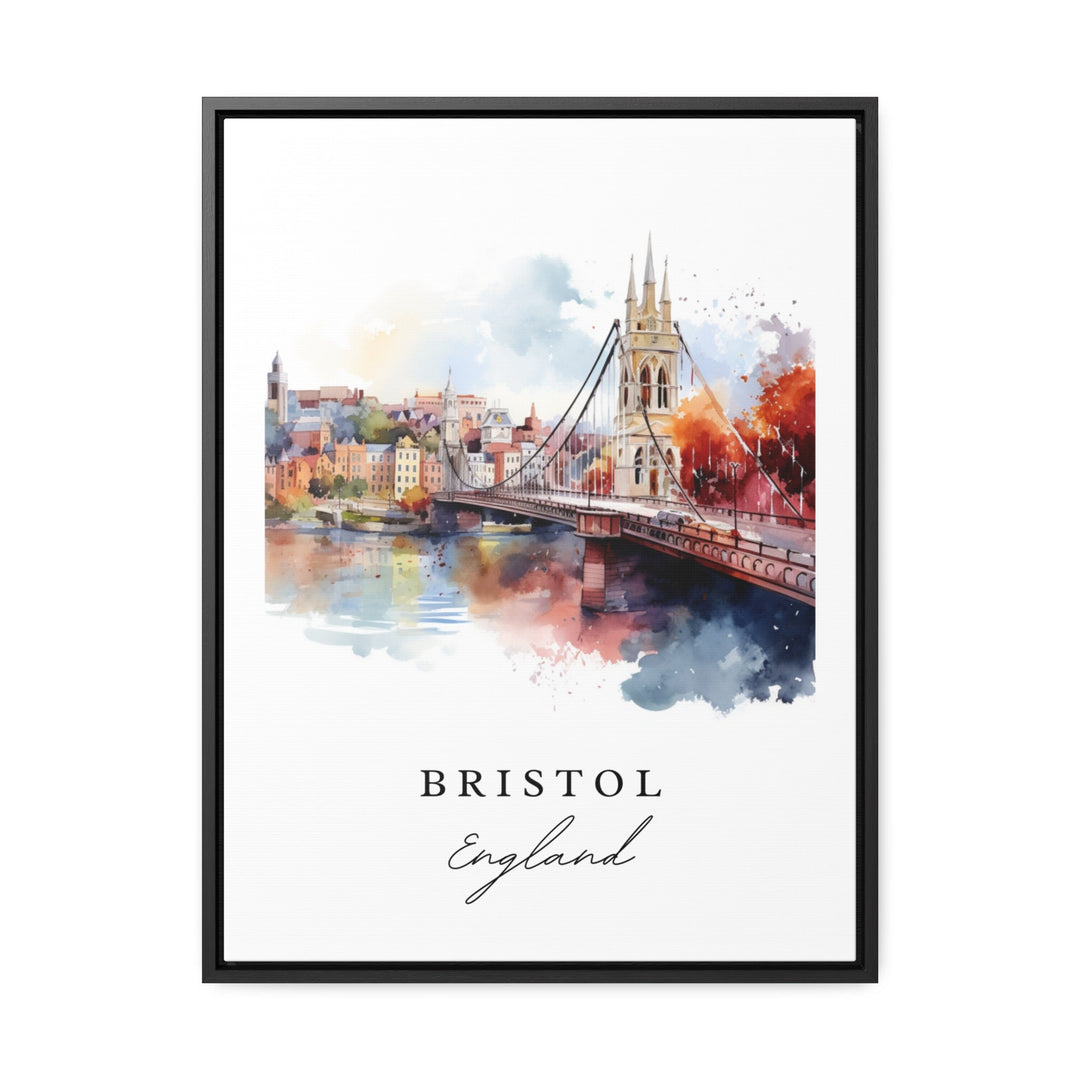 Bristol England wall art - England, Bristol poster, Wedding gift, Bristol UK Birthday present, Custom Text, Personalized Gift