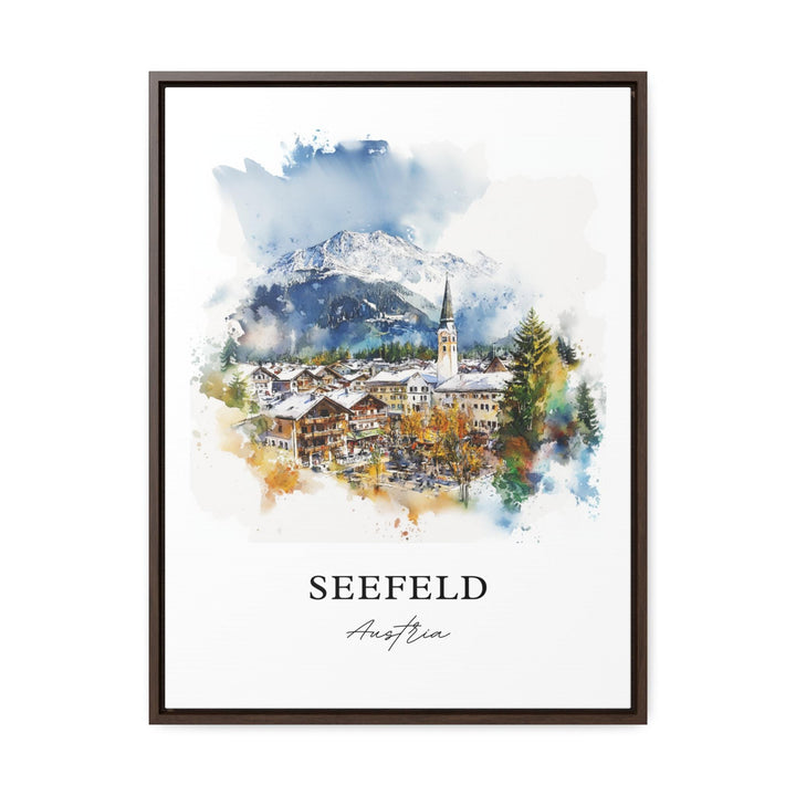 Seefeld Wall Art - Austria Print