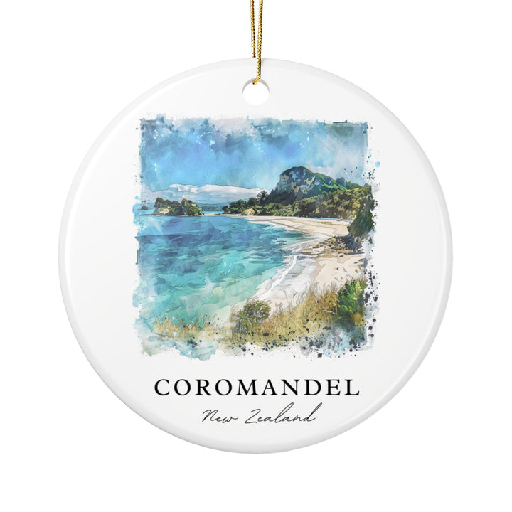 Coromandel, New Zealand Ornament: Unique Coromandel Souvenir, Coromandel Xmas Decor, and Authentic New Zealand Gift