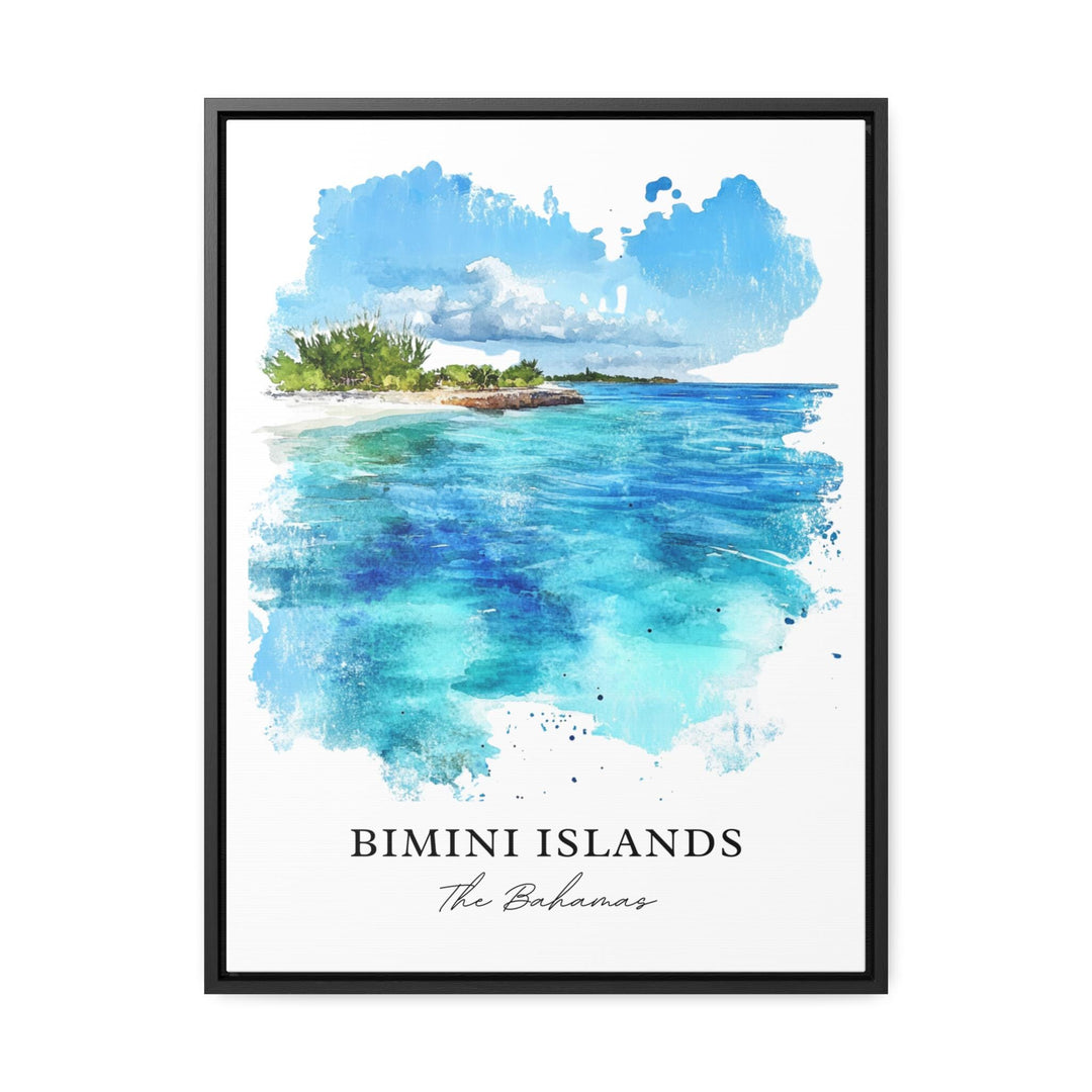 Bimini Islands Wall Art - Bahamas Print