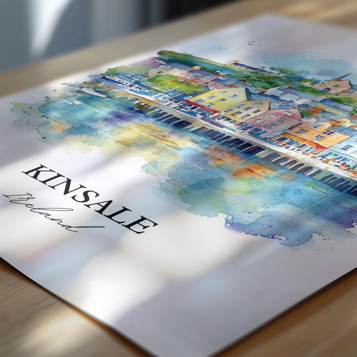 Kinsale, Ireland – Watercolor Art Print