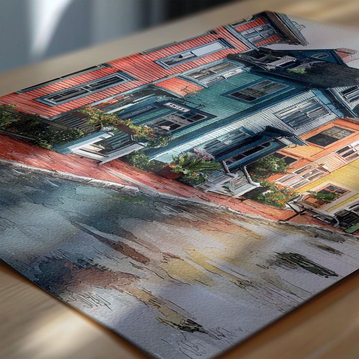 Newport, Rhode Island – Watercolor Art Print