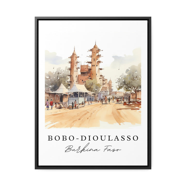 Bobo-Dioulasso Wall Art - Burkina Faso Print