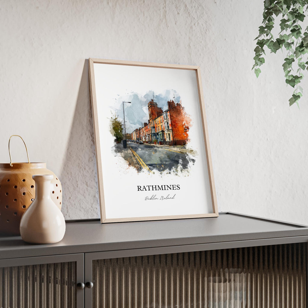 Rathmines, Ireland – Watercolor Art Print