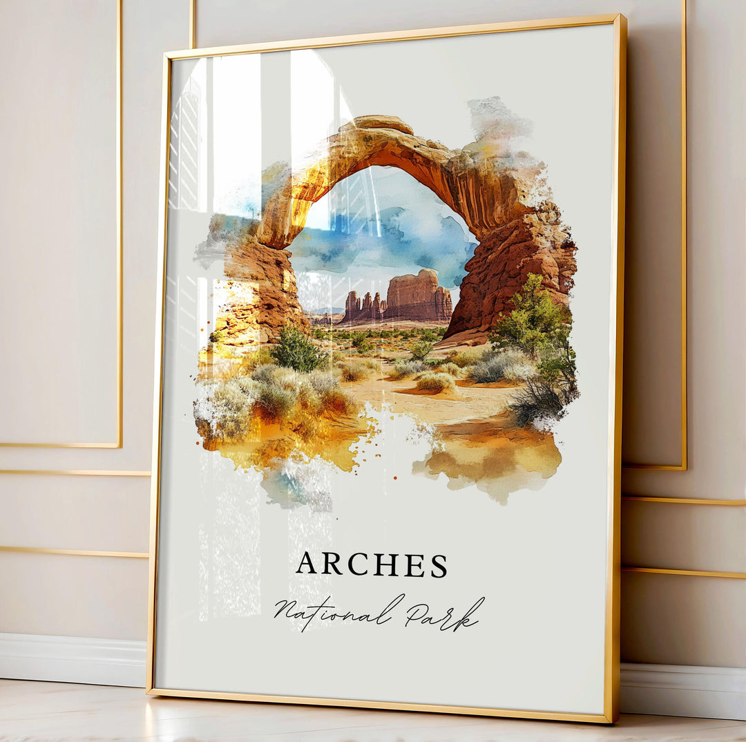 Arches National Park Wall Art - Utah Print