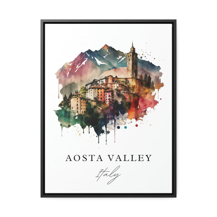 Aosta Valley Wall Art - Italy Print