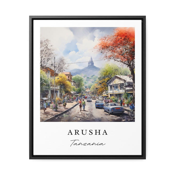 Arusha Wall Art - Tanzania Print