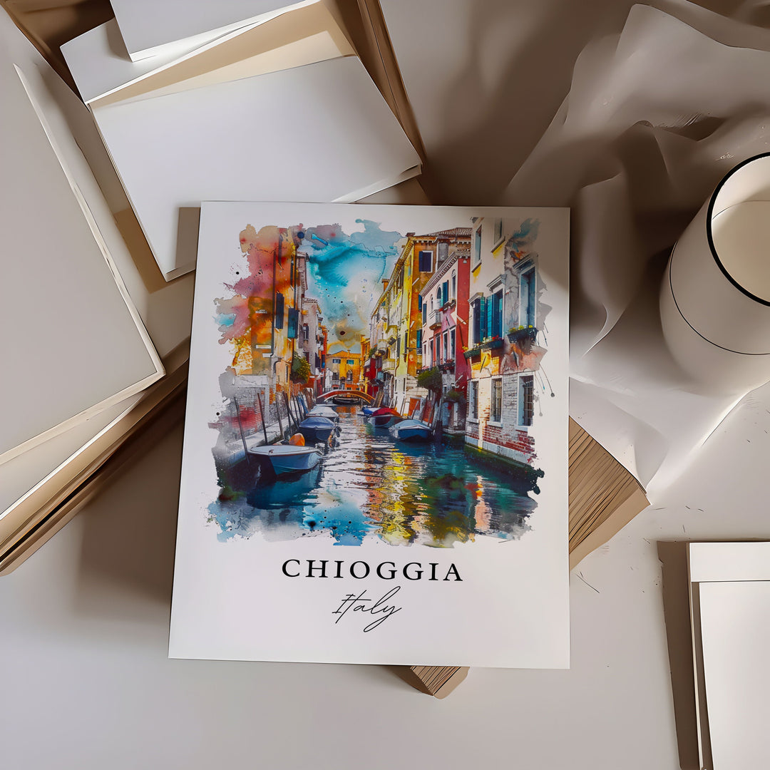 Chioggia Italy Wall Art, Chioggia Print, Italy Wall Art, Chioggia Italy Gift, Travel Print, Travel Poster, Travel Gift, Housewarming Gift