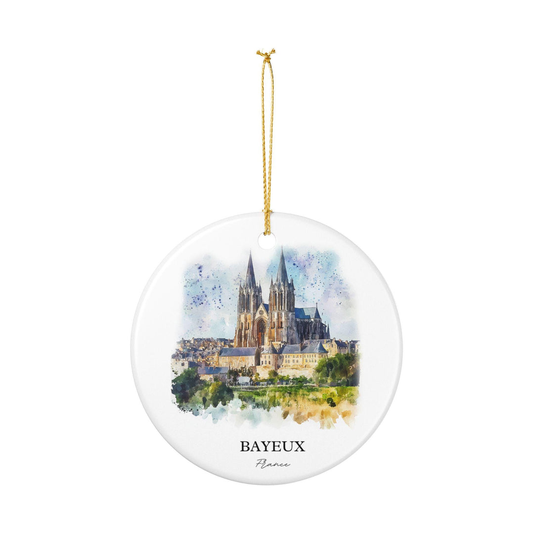 Bayeux France Ornament: Unique Bayeux Souvenir, Bayeux Xmas Decor, and Authentic Bayeux France Gift