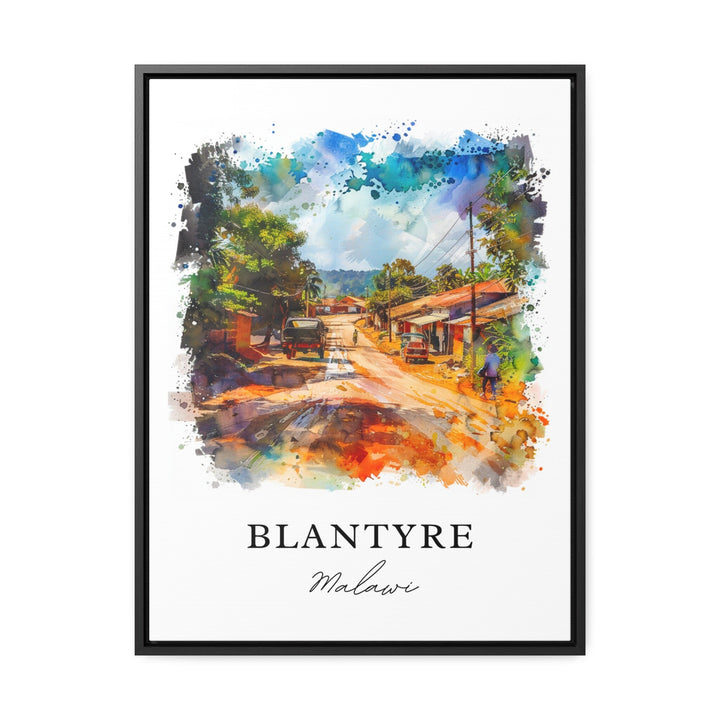 Blantyre Wall Art - Malawi Print