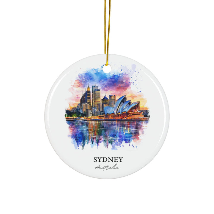 Sydney Australia Ornament: Unique Sydney Souvenir, Sydney Xmas Decor, and Authentic Sydney Australia Gift