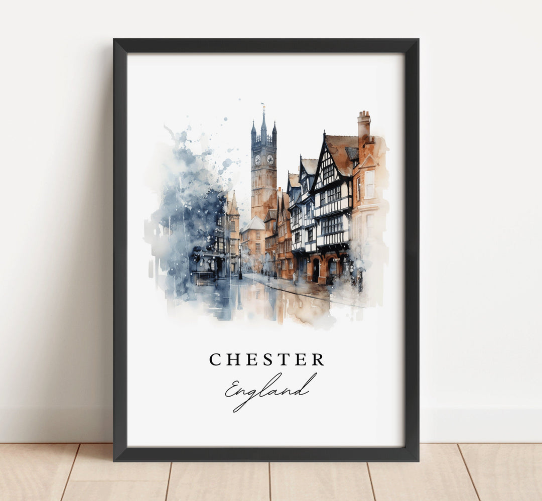 Chester England Wall Art - UK Print