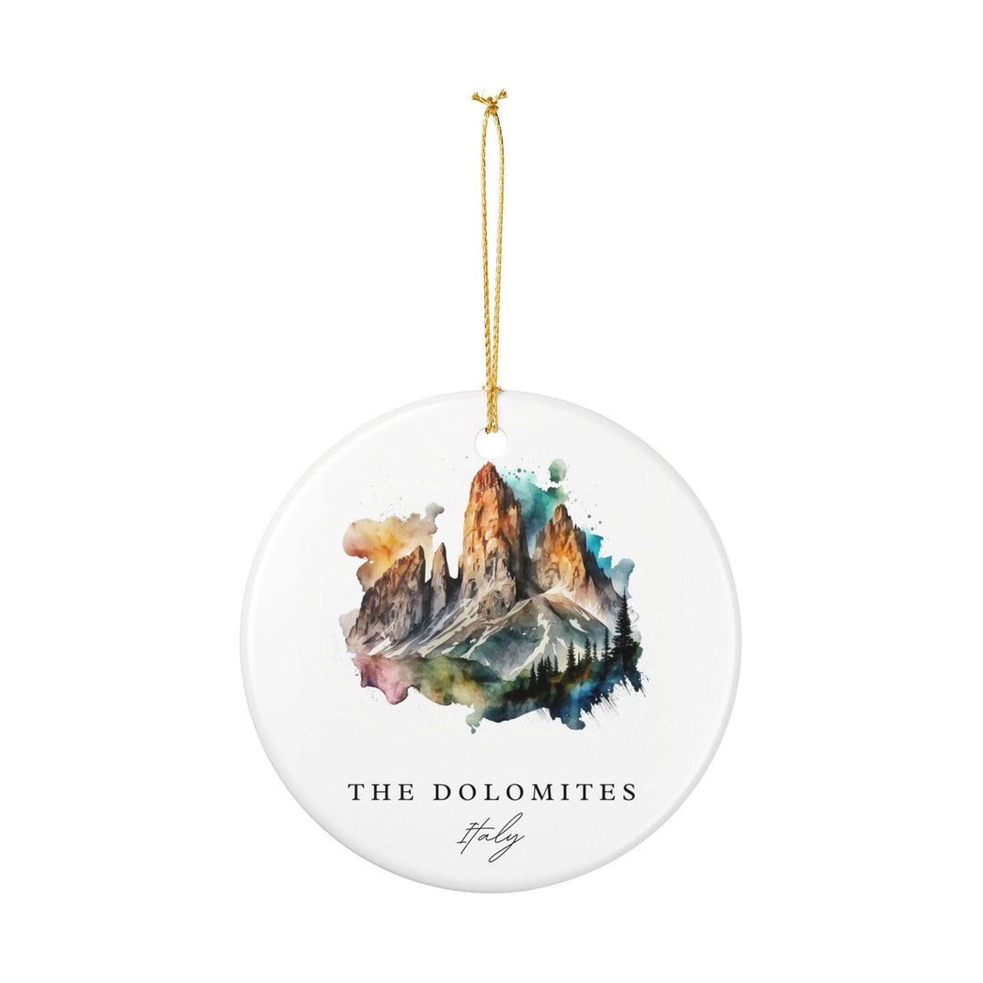 Dolomites Ornament: Unique Dolomites Souvenir, Dolomites Xmas Decor, and Authentic Dolomites Italy Gift