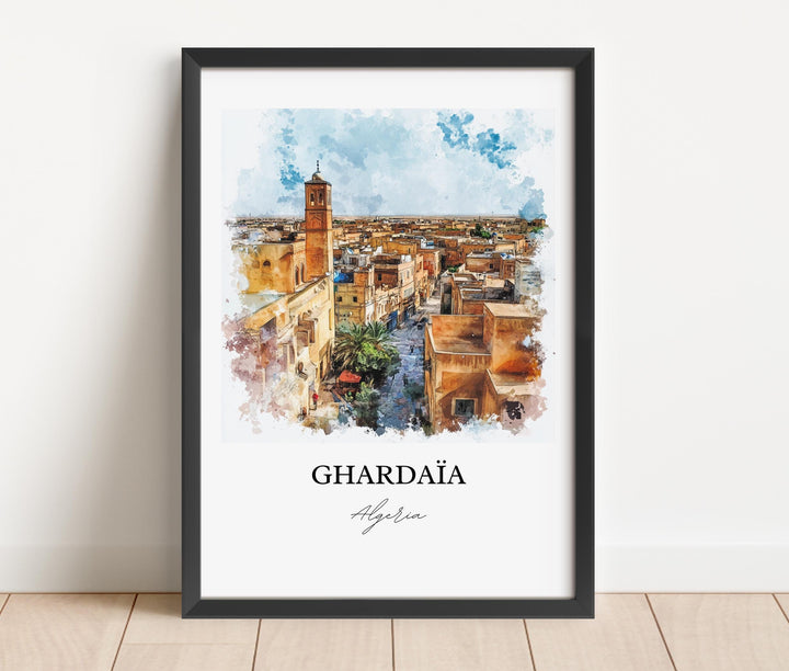 Ghardaia Wall Art - Algeria Print