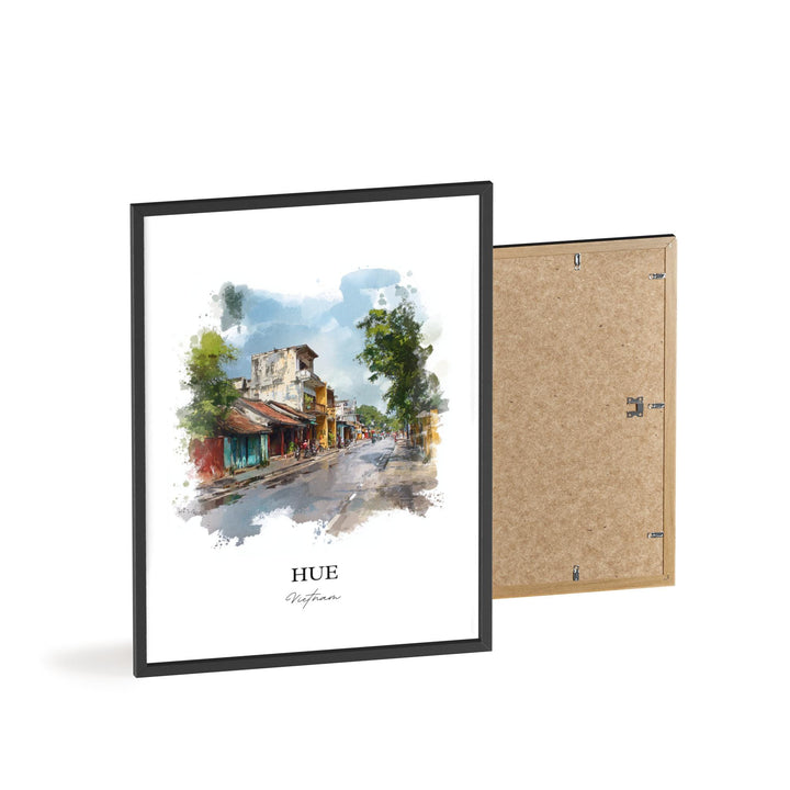 Hue, Vietnam – Watercolor Art Print